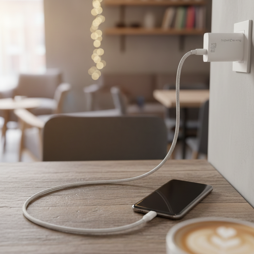 120W Super Fast Charger Adapter | High-Speed Power Delivery Fast Charging Adapter