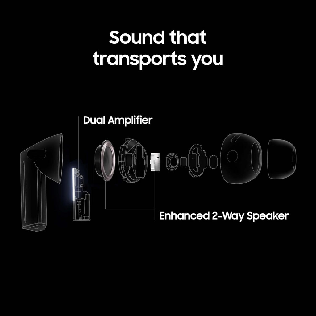 Samsung Galaxy Buds 3 Pro AI Wireless Earbuds | ANC Noise Cancelling | Bluetooth 5.4 | Hi-Fi Audio | Silver