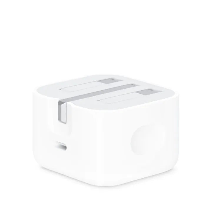 Apple 20W USB-C Power Adapter Original | NFC Verified Fast Charger 3-Pin for iPhone & iPad