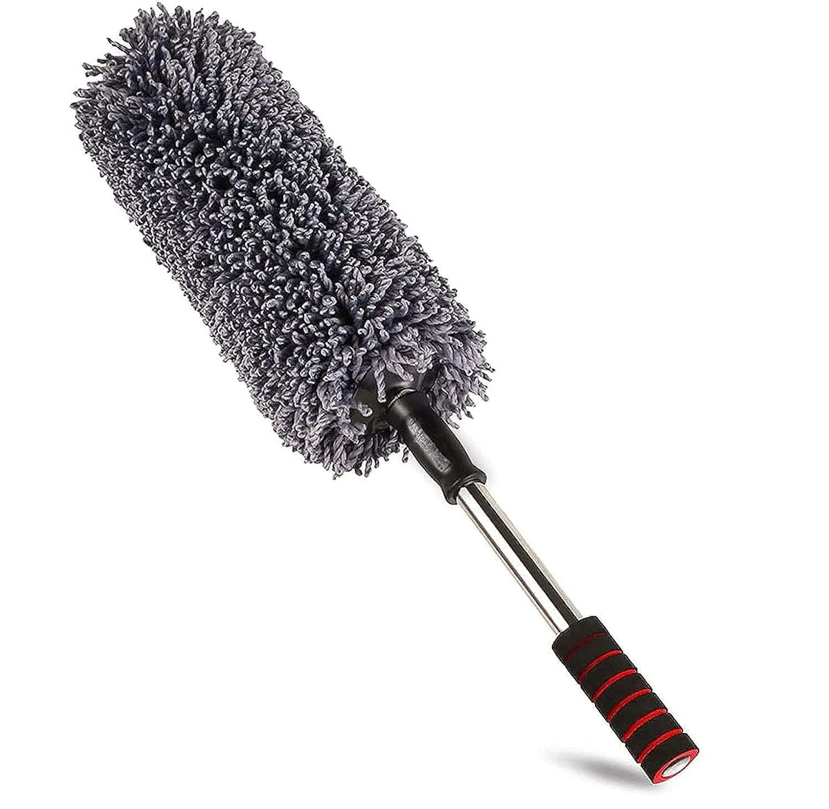 Premium Microfiber Car Duster | Extendable Handle | Scratch-Free Dust Cleaning Brush | Reusable Auto Duster