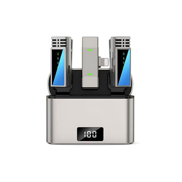 Jmary MW-15 Original 2.4G Wireless Microphone | Lightning Lavalier Mic with Noise Reduction for iPhone