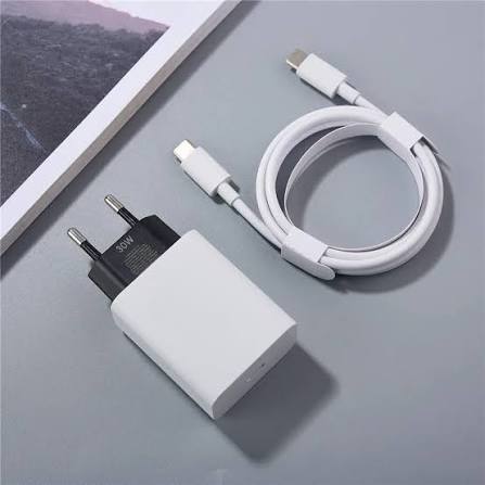 Google Original 30W USB-C PD Fast Charger with Type-C Cable | Pixel Fast Charging Adapter