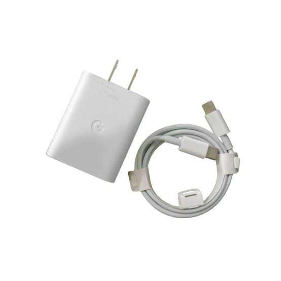 Original Google 30W USB-C PD Fast Charger with USB-C to USB-C Cable for Google Pixel 9/8/7/6 Series, Pixel Fold, Tablets & USB-C Devices