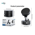 Magnetic Suction Phone Holder | 360° Foldable Adjustable Mobile Mount for Car, Desk, Kitchen & Office