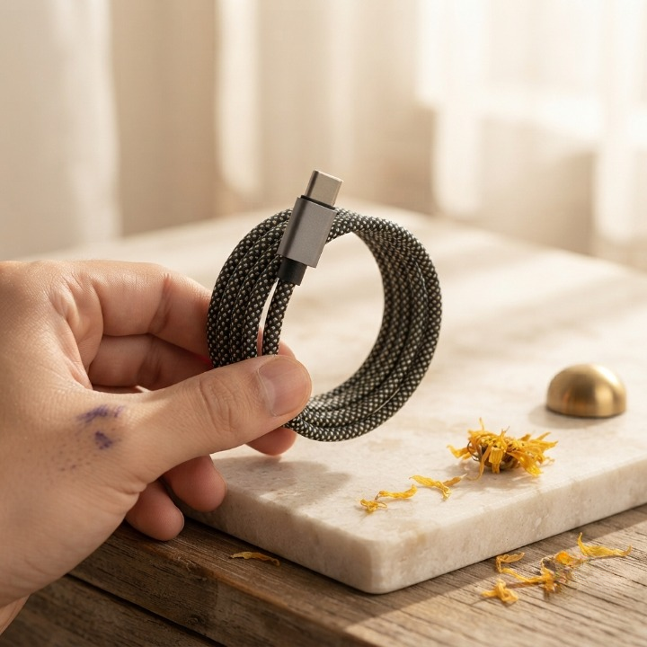 Original Magnetic Type-C to Lightning Cable | Fast Charging & Data Sync Cable for iPhone
