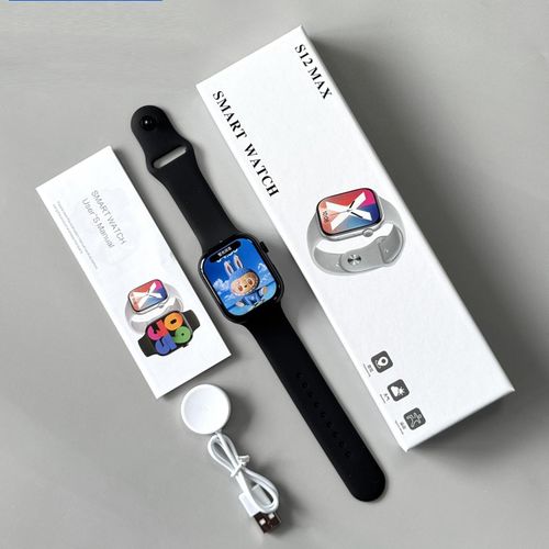 S12 Max Smart Watch – 1.85" Full Touch HD Display with Bluetooth Calling