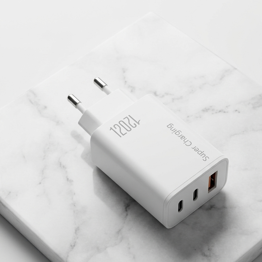 120W Super Fast Charger Adapter | High-Speed Power Delivery Fast Charging Adapter
