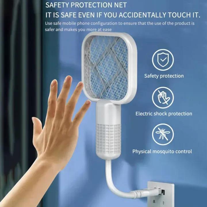 Portable Electric Mosquito Killer | USB Plug & Play Insect Killer | Indoor Mosquito Trap | White